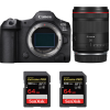Canon EOS R5 Mark II + RF 35mm f/1.4 L VCM + 2 SanDisk 64GB Extreme PRO UHS-II SDXC 300 MB/s