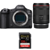 Canon EOS R5 Mark II + RF 35mm f/1.4 L VCM + 1 SanDisk 128GB Extreme PRO UHS-II SDXC 300 MB/s