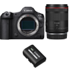 Canon EOS R5 Mark II + RF 35mm f/1.4 L VCM + 1 Canon LP-E6P|MCZ DIRECT