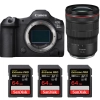 Canon EOS R5 Mark II + RF 15-35mm f/2.8 L IS USM + 3 SanDisk 64GB Extreme PRO UHS-II SDXC 300 MB/s|MCZ DIRECT