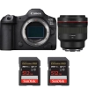 Canon EOS R5 Mark II + RF 85mm f/1.2 L USM + 2 SanDisk 512GB Extreme PRO UHS-II SDXC 300 MB/s|MCZ DIRECT
