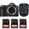 Canon EOS R5 Mark II + RF 50mm f/1.2 L USM + 3 SanDisk 128GB Extreme PRO UHS-II SDXC 300 MB/s|MCZ DIRECT