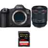 Canon EOS R5 Mark II + RF 50mm f/1.2 L USM + 1 SanDisk 256GB Extreme PRO UHS-II SDXC 300 MB/s Canon MIRRORLESS CAMERAS €4,905.00 MCZ DIRECT