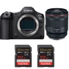 Canon EOS R5 Mark II + RF 50mm f/1.2 L USM + 2 SanDisk 512GB Extreme PRO UHS-II SDXC 300 MB/s|MCZ DIRECT