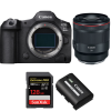 Canon EOS R5 Mark II + RF 50mm f/1.2 L USM + 1 SanDisk 128GB Extreme PRO UHS-II SDXC 300 MB/s + 1 Ca