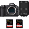 Canon EOS R5 Mark II + RF 24-240mm f/4-6.3 IS USM + 2 SanDisk 64GB Extreme PRO UHS-II SDXC 300 MB/s