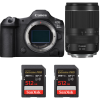 Canon EOS R5 Mark II + RF 24-240mm f/4-6.3 IS USM + 2 SanDisk 512GB Extreme PRO UHS-II SDXC 300 MB/s