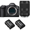 Canon EOS R5 Mark II + RF 24-240mm f/4-6.3 IS USM + 2 Canon LP-E6P Canon APPAREIL PHOTO HYBRIDE 4 032,00 € MCZ DIRECT