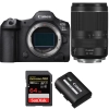 Canon EOS R5 Mark II + RF 24-240mm f/4-6.3 IS USM + 1 SanDisk 64GB Extreme PRO UHS-II SDXC 300 MB/s + 1 Canon LP-E6P|MCZ DIRECT