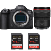 Canon EOS R5 Mark II + RF 14-35mm f/4 L IS USM + 2 SanDisk 512GB Extreme PRO UHS-II SDXC 300 MB/s