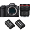 Canon EOS R5 Mark II + RF 14-35mm f/4 L IS USM + 2 Canon LP-E6P