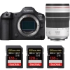 Canon EOS R5 Mark II + RF 70-200mm f/4 L IS USM + 3 SanDisk 128GB Extreme PRO UHS-II SDXC 300 MB/s|MCZ DIRECT