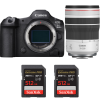 Canon EOS R5 Mark II + RF 70-200mm f/4 L IS USM + 2 SanDisk 512GB Extreme PRO UHS-II SDXC 300 MB/s