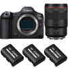 Canon EOS R5 Mark II + RF 135mm f/1.8 L IS USM + 3 Canon LP-E6P|MCZ DIRECT