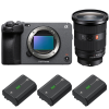 Sony FX3 + FE 24-70mm F2.8 GM II + 3 Sony NP-FZ100|MCZ DIRECT