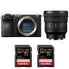 Sony A6700+ FE PZ 16-35mm f/4 G + 2 SanDisk 32GB Extreme PRO UHS-II SDXC 300 MB/s|MCZ DIRECT