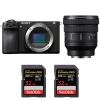 Sony A6700+ FE PZ 16-35mm f/4 G + 2 SanDisk 32GB Extreme PRO UHS-II SDXC 300 MB/s|MCZ DIRECT