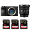 Sony A6700 + FE PZ 16-35mm f/4 G + 3 SanDisk 32GB Extreme PRO UHS-II SDXC 300 MB/s|MCZ DIRECT