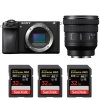 Sony A6700 + FE PZ 16-35mm f/4 G + 3 SanDisk 32GB Extreme PRO UHS-II SDXC 300 MB/s|MCZ DIRECT