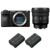 Sony A6700 + FE PZ 16-35mm f/4 G + 2 Sony NP-FZ100|MCZ DIRECT