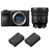 Sony A6700 + FE PZ 16-35mm f/4 G + 2 Sony NP-FZ100|MCZ DIRECT