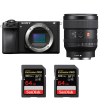 Sony A6700 + FE 24mm f/1.4 GM + 2 SanDisk 64GB Extreme PRO UHS-II SDXC 300 MB/s|MCZ DIRECT