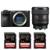 Sony A6700 + FE 24mm f/1.4 GM + 3 SanDisk 64GB Extreme PRO UHS-II SDXC 300 MB/s|MCZ DIRECT