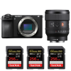 Sony A6700 + FE 24mm f/1.4 GM + 3 SanDisk 256GB Extreme PRO UHS-II SDXC 300 MB/s|MCZ DIRECT