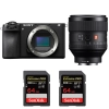 Sony A6700 + FE 85mm f/1.4 GM + 2 SanDisk 64GB Extreme PRO UHS-II SDXC 300 MB/s|MCZ DIRECT