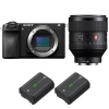 Sony A6700 + FE 85mm f/1.4 GM + 2 Sony NP-FZ100|MCZ DIRECT