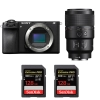 Sony A6700 + FE 90mm f/2.8 Macro G OSS + 2 SanDisk 128GB Extreme PRO UHS-II SDXC 300 MB/s|MCZ DIRECT