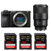 Sony A6700 + FE 90mm f/2.8 Macro G OSS + 3 SanDisk 256GB Extreme PRO UHS-II SDXC 300 MB/s|MCZ DIRECT