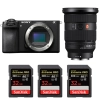 Sony A6700 + FE 24-70mm f/2.8 GM II + 3 SanDisk 32GB Extreme PRO UHS-II SDXC 300 MB/s|MCZ DIRECT