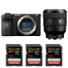 Sony A6700 + FE 50mm f/1.4 GM + 3 SanDisk 32GB Extreme PRO UHS-II SDXC 300 MB/s|MCZ DIRECT