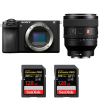 Sony A6700 + FE 50mm f/1.4 GM + 2 SanDisk 128GB Extreme PRO UHS-II SDXC 300 MB/s|MCZ DIRECT