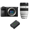 Sony A6700 + FE 70-200mm f/4 Macro G OSS II + 1 Sony NP-FZ100|MCZ DIRECT