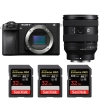 Sony A6700 + FE 20-70mm f/4 G + 3 SanDisk 32GB Extreme PRO UHS-II SDXC 300 MB/s|MCZ DIRECT