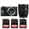 Sony A6700 + FE 20-70mm f/4 G + 3 SanDisk 128GB Extreme PRO UHS-II SDXC 300 MB/s|MCZ DIRECT