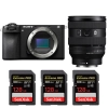 Sony A6700 + FE 20-70mm f/4 G + 3 SanDisk 128GB Extreme PRO UHS-II SDXC 300 MB/s|MCZ DIRECT