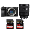 Sony A6700 + FE 20-70mm f/4 G + 2 SanDisk 256GB Extreme PRO UHS-II SDXC 300 MB/s|MCZ DIRECT