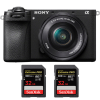 Sony A6700 + 16-50mm f/3.5-5.6 OSS + 2 SanDisk 32GB Extreme PRO UHS-II SDXC 300 MB/s|MCZ DIRECT