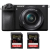 Sony A6700 + 16-50mm f/3.5-5.6 OSS + 2 SanDisk 32GB Extreme PRO UHS-II SDXC 300 MB/s|MCZ DIRECT