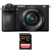 Sony A6700 + 16-50mm f/3.5-5.6 OSS + 1 SanDisk 64GB Extreme PRO UHS-II SDXC 300 MB/s|MCZ DIRECT