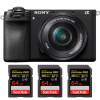 Sony A6700 + 16-50mm f/3.5-5.6 OSS + 3 SanDisk 64GB Extreme PRO UHS-II SDXC 300 MB/s|MCZ DIRECT