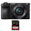 Sony A6700 + 16-50mm f/3.5-5.6 OSS + 1 SanDisk 256GB Extreme PRO UHS-II SDXC 300 MB/s|MCZ DIRECT