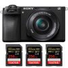 Sony A6700 + 16-50mm f/3.5-5.6 OSS + 3 SanDisk 256GB Extreme PRO UHS-II SDXC 300 MB/s|MCZ DIRECT