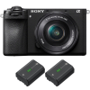 Sony A6700 + 16-50mm f/3.5-5.6 OSS + 2 Sony NP-FZ100|MCZ DIRECT