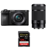 Sony A6700 + 16-50mm f/3.5-5.6 OSS + 55-210mm f/4.5-6.3 OSS + 1 SanDisk 128GB Extreme PRO UHS-II SDXC 300 MB/s|MCZ DIRECT