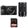 Sony A6700 + 16-50mm f/3.5-5.6 OSS + 55-210mm f/4.5-6.3 OSS + 1 SanDisk 128GB Extreme PRO UHS-II SDXC 300 MB/s|MCZ DIRECT