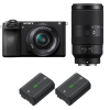 Sony A6700 + 16-50mm f/3.5-5.6 OSS + 70-350mm f/4.5-6.3 G OSS + 2 Sony NP-FZ100|MCZ DIRECT
